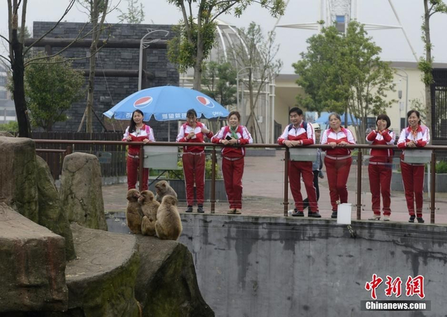 六旬大叔大妈穿校服补过儿童节