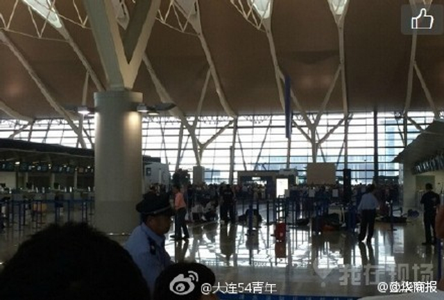 上海浦东机场疑似发生爆炸事件