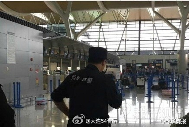 上海浦东机场疑似发生爆炸事件