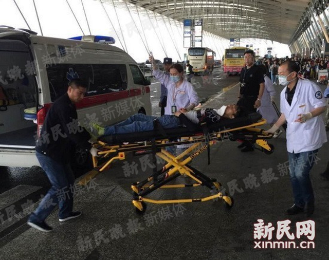 上海浦东机场疑似发生爆炸事件