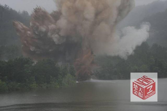 湖北调用炸药对水库实施紧急爆破泄洪
