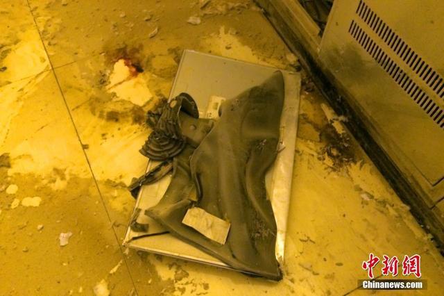 湖北当阳爆炸事故现场 蒸汽穿墙致21死