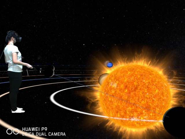 新浪vr星际秀:奥运冠军玩转太空穿越