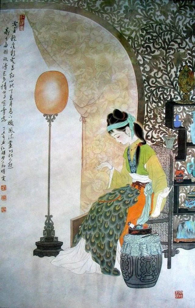 【文化典藏】晴雯补裘 (来自:马宝林的博客)