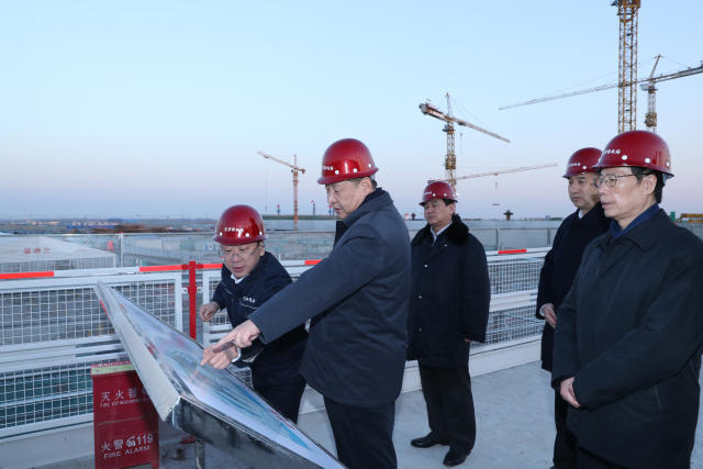 习总书记考察北京