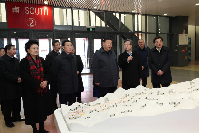 习总书记考察北京