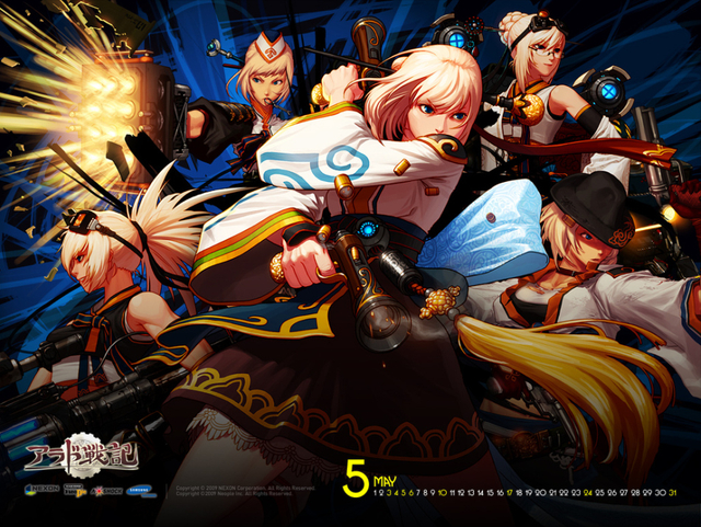 《地下城与勇士》游戏原画壁纸集