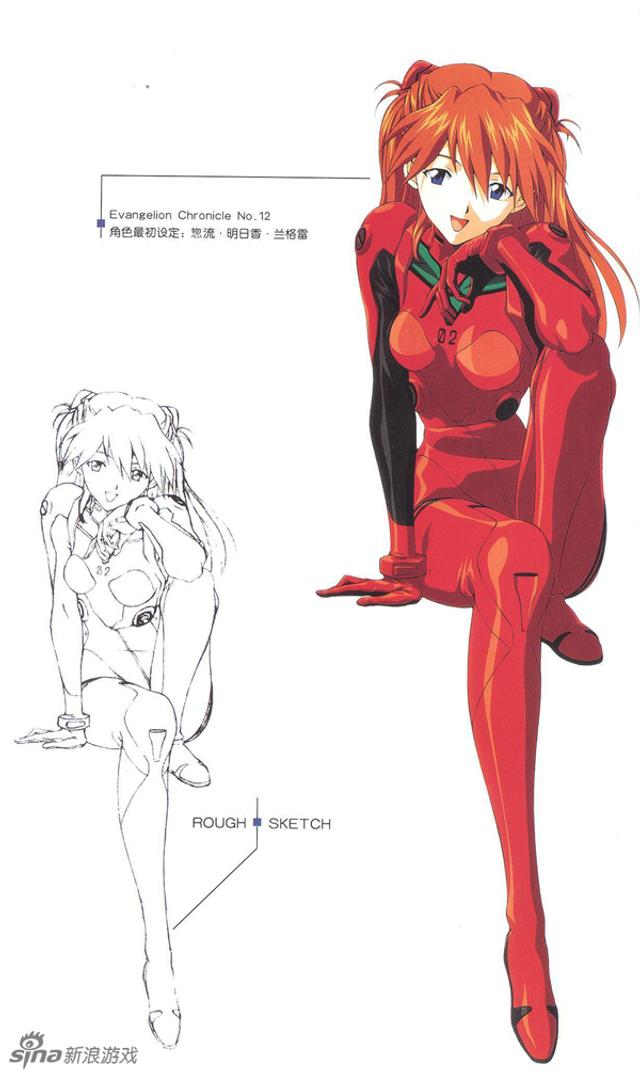 新世纪福音战士原画欣赏