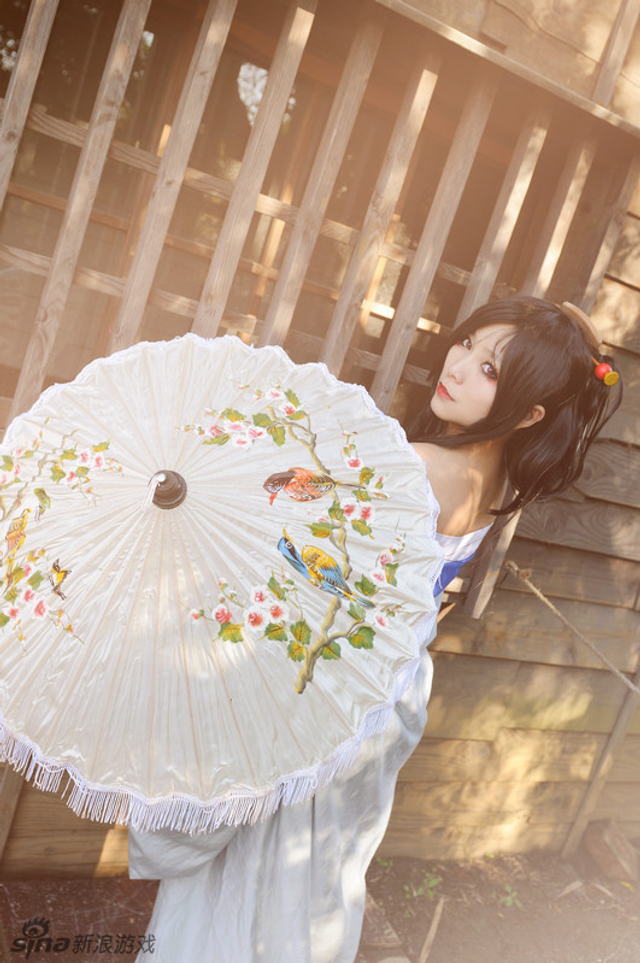 《地狱少女》骨女cos