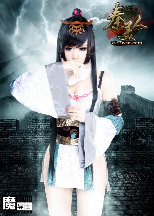 叶梓萱领衔《秦美人》绝美cos套图欣赏