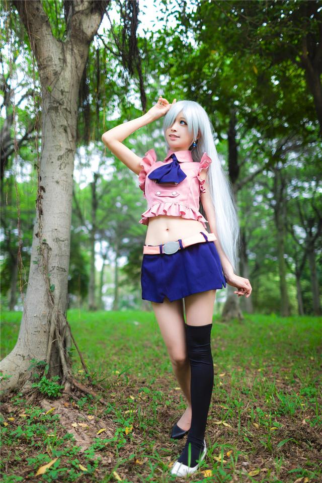 七大罪之伊丽莎白cosplay 新浪图片