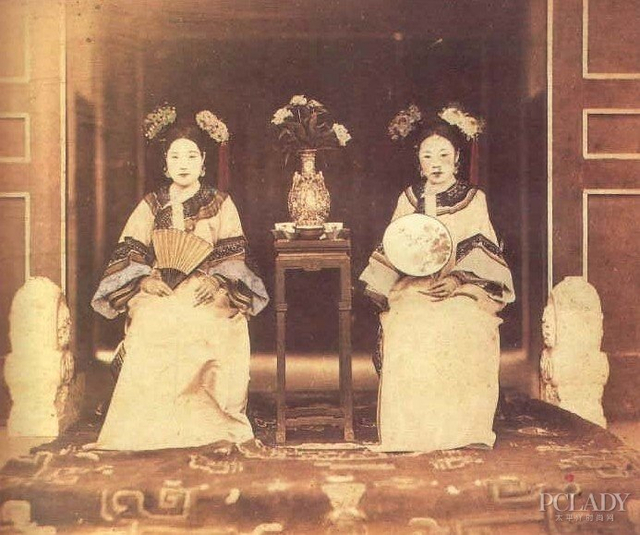 日本艺妓PK清朝妃子 古代妆容怪品味