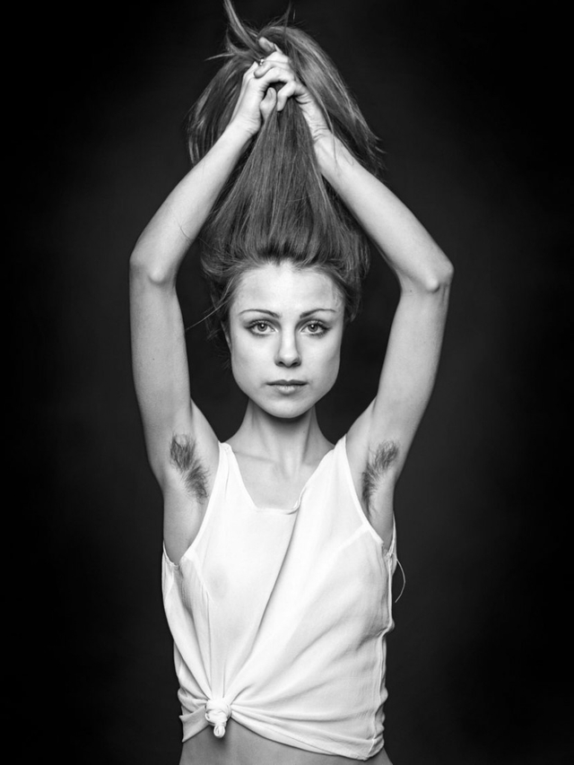 我有腋毛也很美 