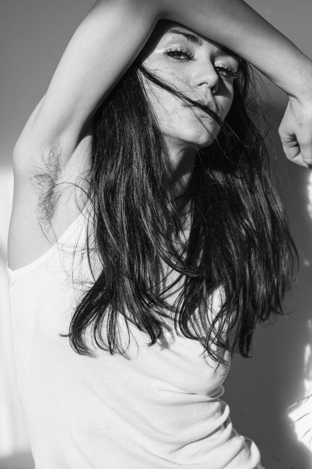 我有腋毛也很美 