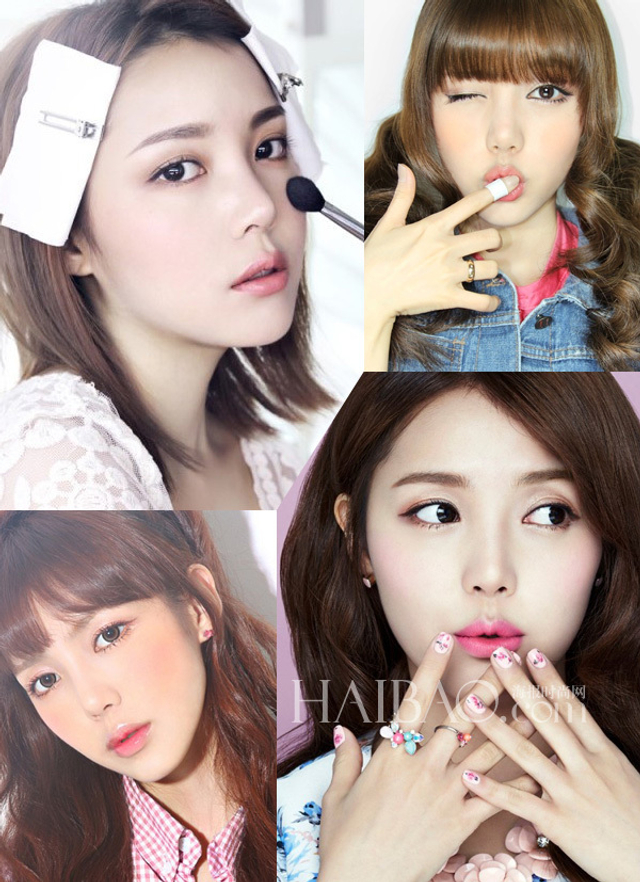 韩国最会化妆的妹纸Pony 百变妆容让你一饱眼福
