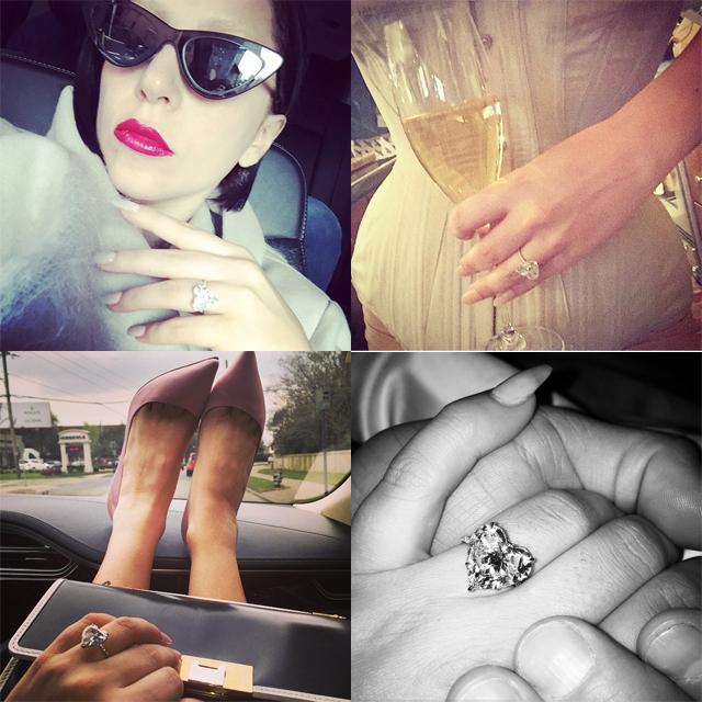 秀婚戒达人Gaga 拉仇恨