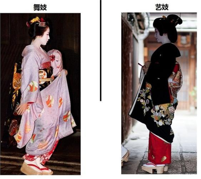 如何辨别舞伎和真正成熟的艺伎？