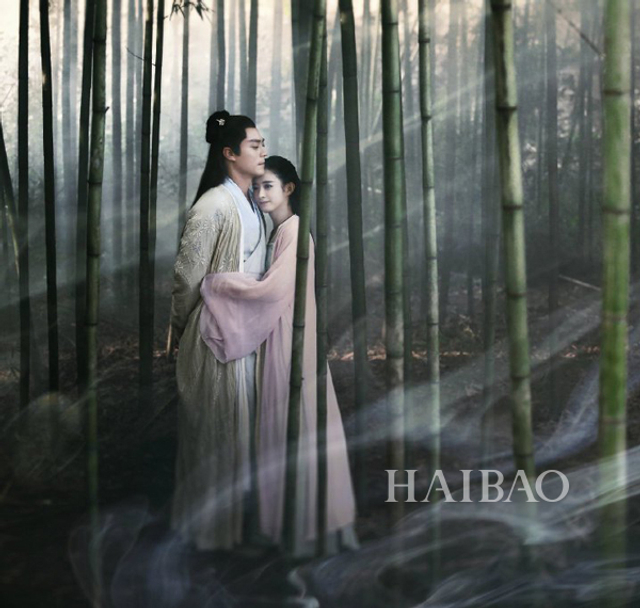 赵丽颖电视剧《花千骨》剧中造型