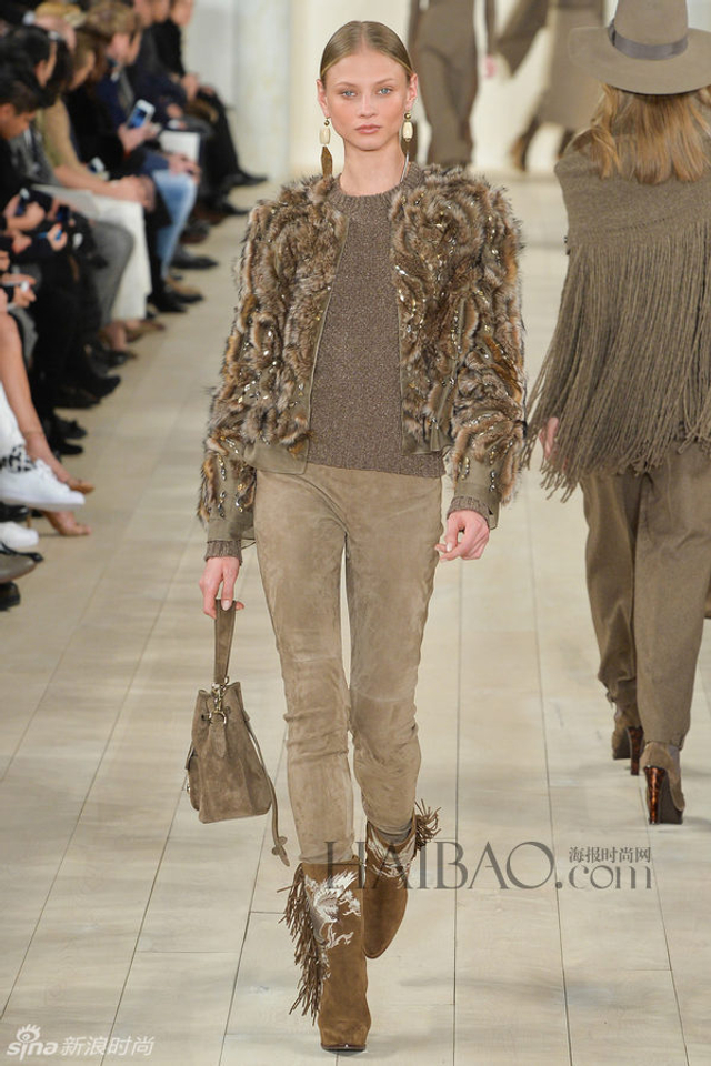 20个2015秋冬Look 教你穿好麂皮单品！