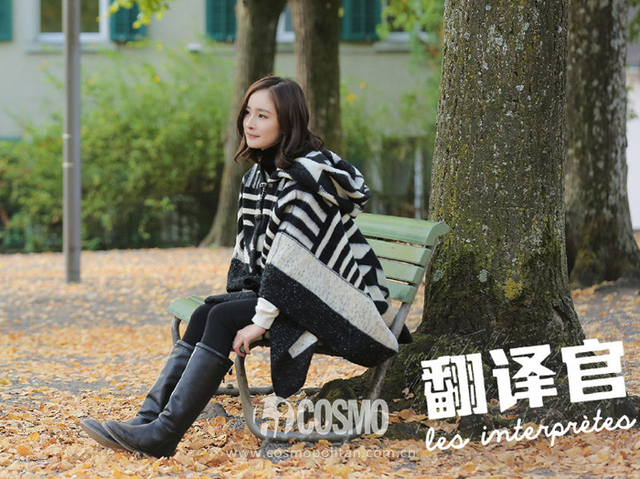 《亲爱的翻译官》杨幂“锁骨波波”美炸了!