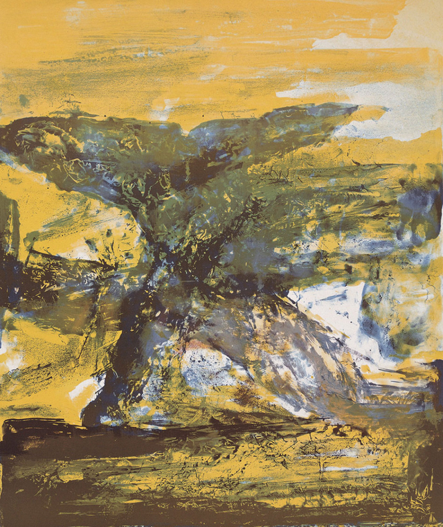 赵无极作品欣赏