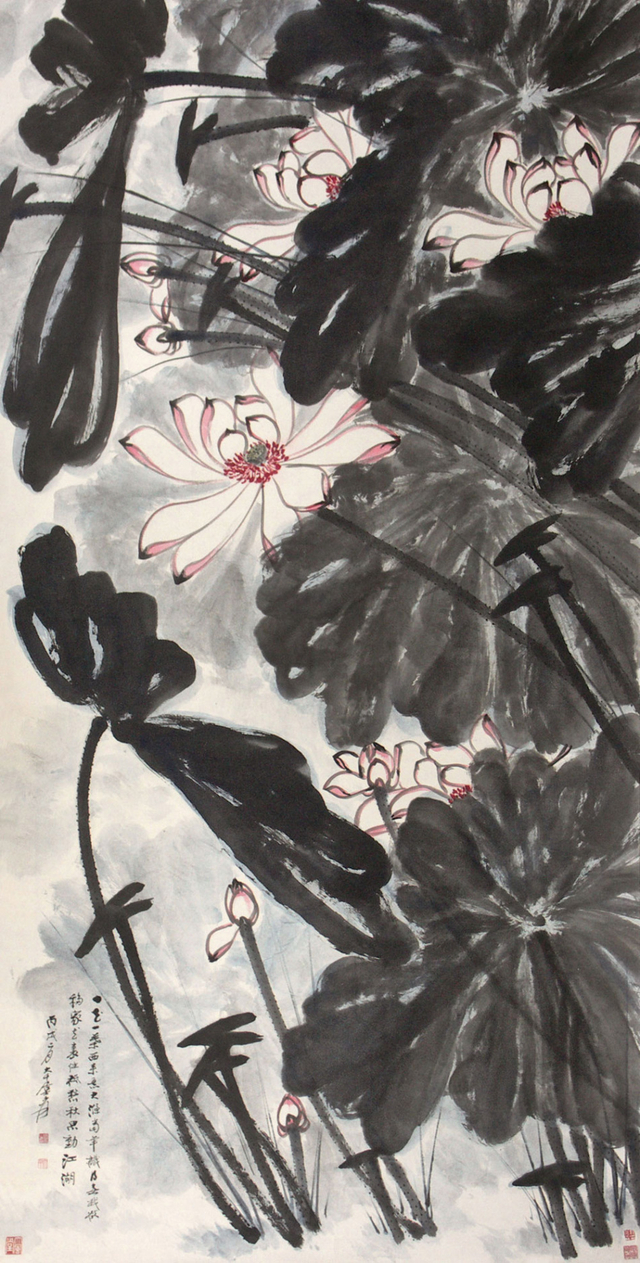 张大千作品欣赏