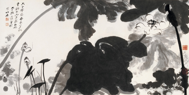 张大千作品欣赏