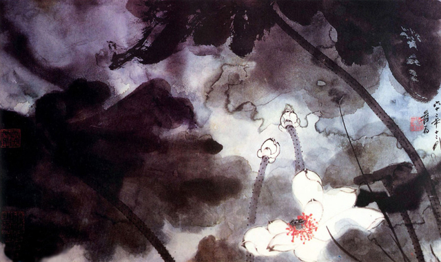 张大千作品欣赏