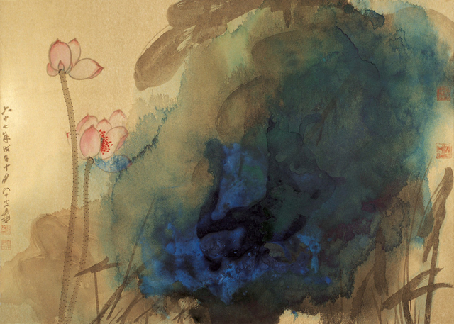 张大千作品欣赏