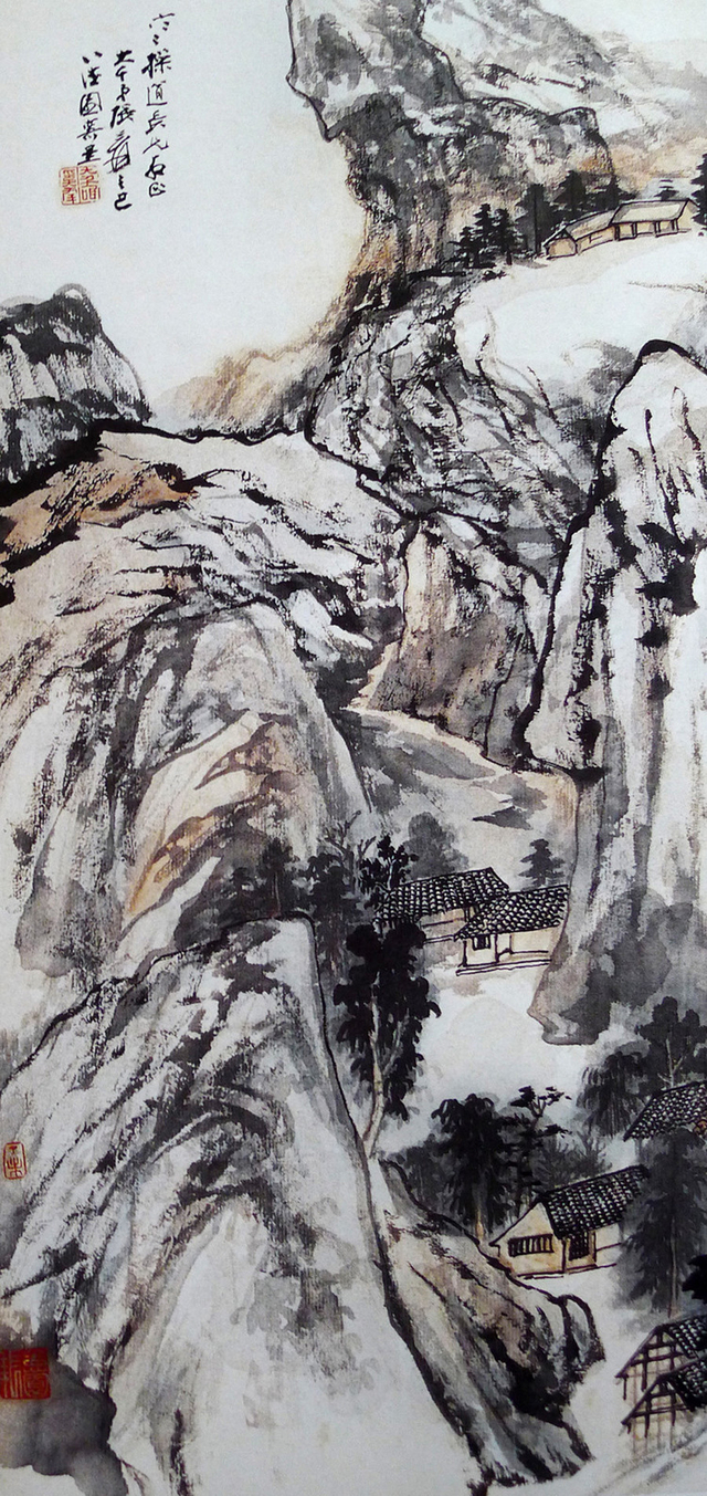 张大千作品欣赏