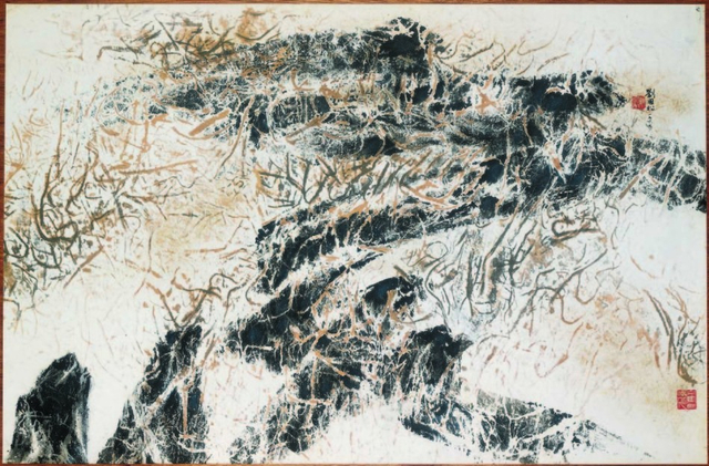 刘国松作品欣赏_新浪图片