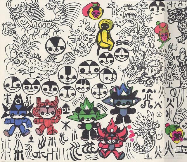 韩美林作品欣赏