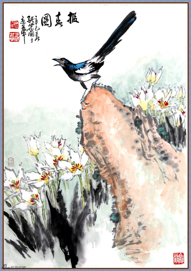 60/117张世简,叔父是中国著名的水墨画家和美术教育家张振铎先生,堂兄