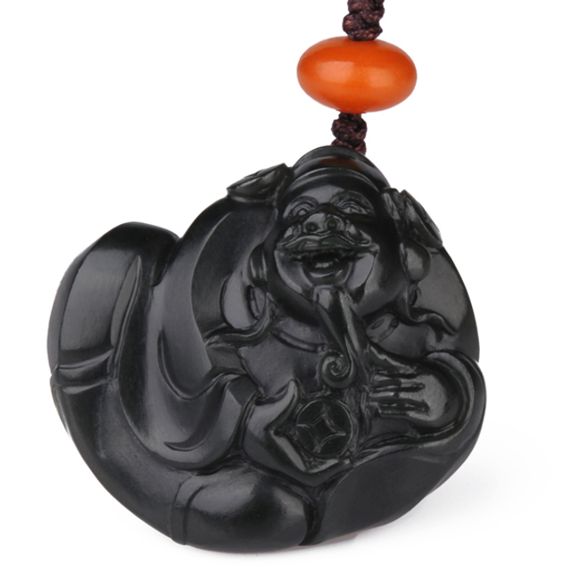 33财神 材质：新疆和田玉籽料