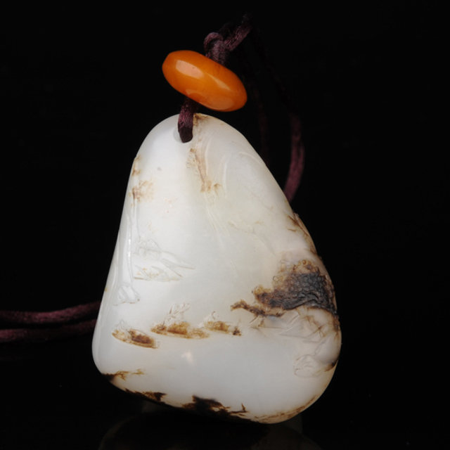 56山料材质新疆和田玉籽料RMB15,000