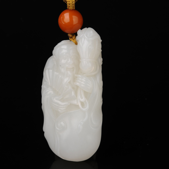 64伯乐相马 和田玉籽料白玉 ＲＭＢ150,000