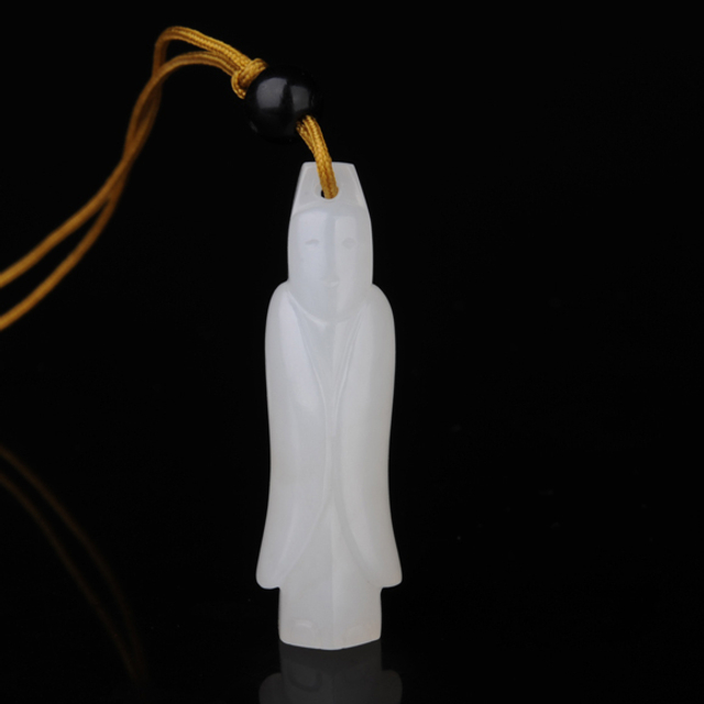 264 翁仲 新疆和田玉籽料白玉ＲＭＢ3,000