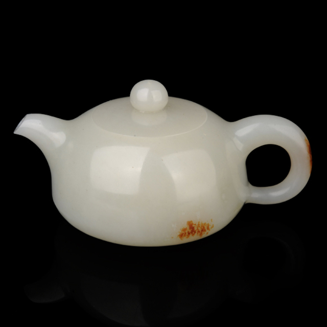220 白玉茶壶 和田玉籽料白玉RMB400,000