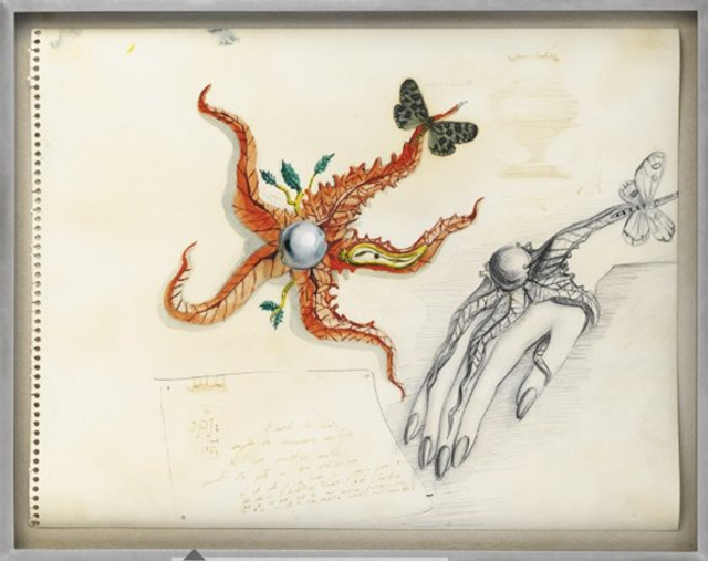 达利设计的超现实主义珠宝