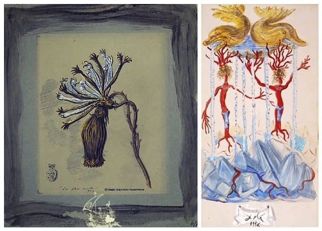 达利设计的超现实主义珠宝