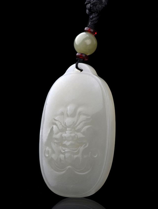 5060 和田玉钟馗玉牌