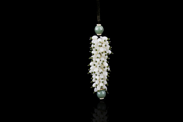 5105 和田玉大丰收挂件