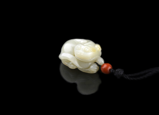 5116 籽料貔貅把件