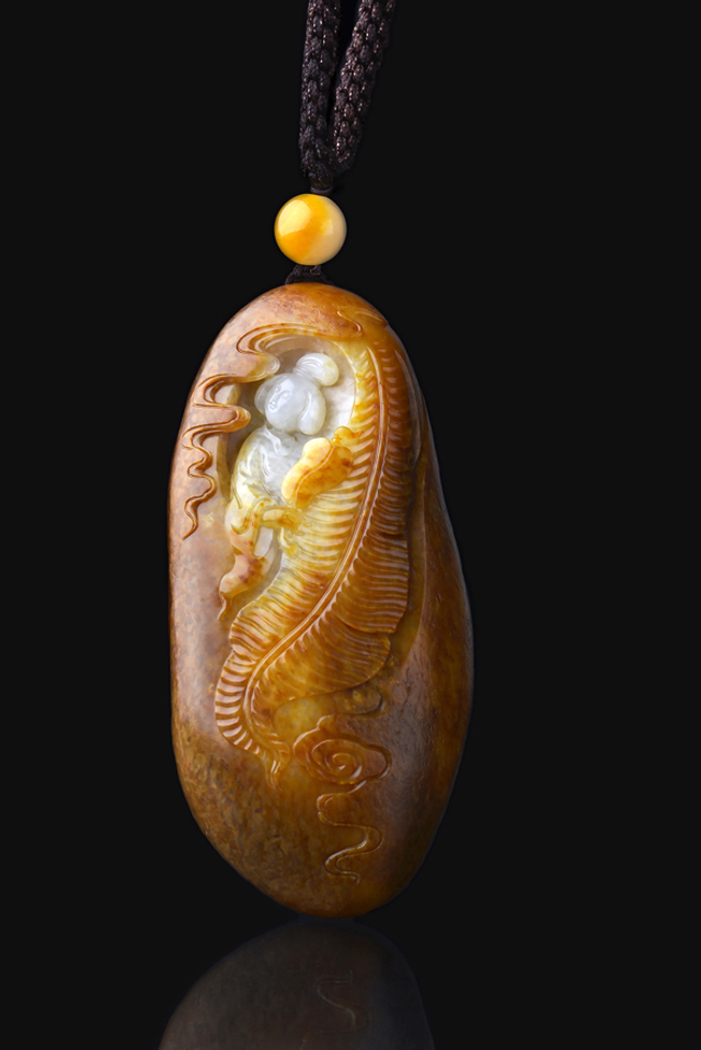 5122 籽料秋韵美女