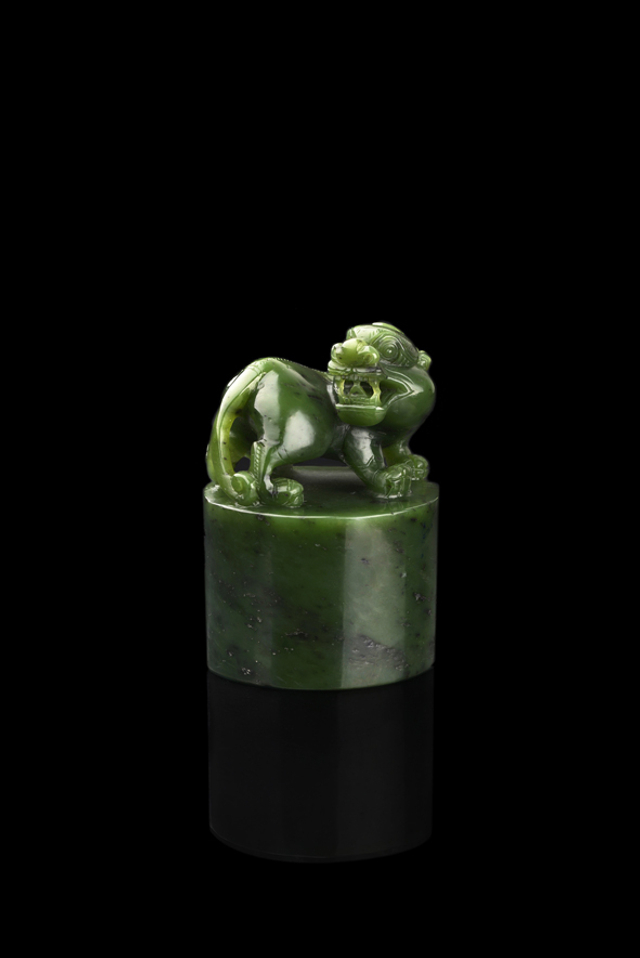 5203 碧玉貔貅章料