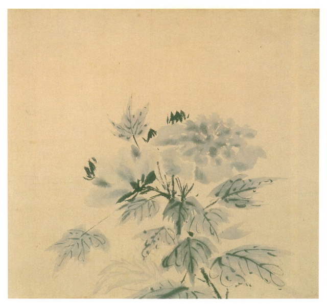 法常  芙蓉图  大德寺  重文