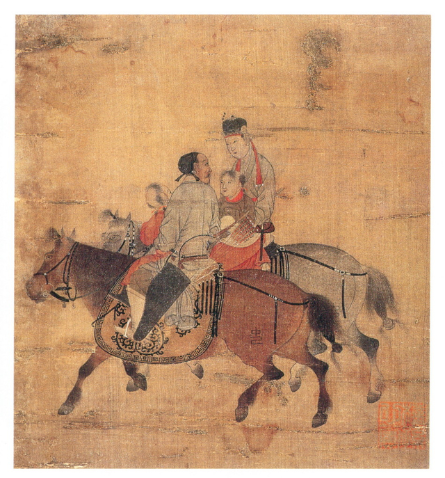 南宋  文姬归汉图  波士顿美术馆