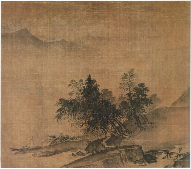 夏圭  山水  东京国立博物馆  重文