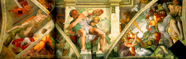 10_0baya Frescoes above the altar wall-0