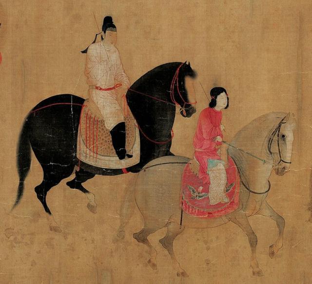 张萱《虢国夫人游春图》